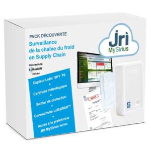 Pack Suivi de la chaîne du froid avec la connectivité LoRa EN