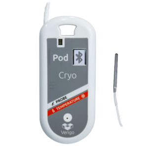 Verigo: Bluetooth Pod Cryo temperature logger