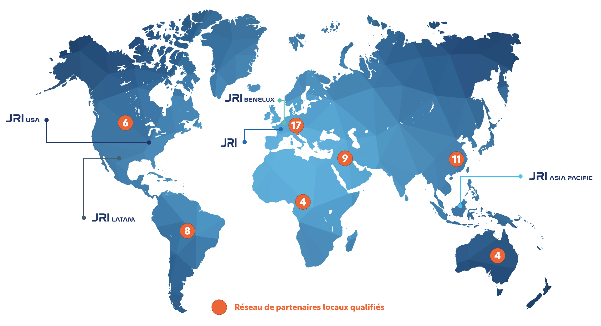 carte monde FR